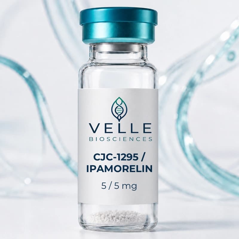 CJC-1295 (No DAC) / Ipamorelin Blend — product render vial render